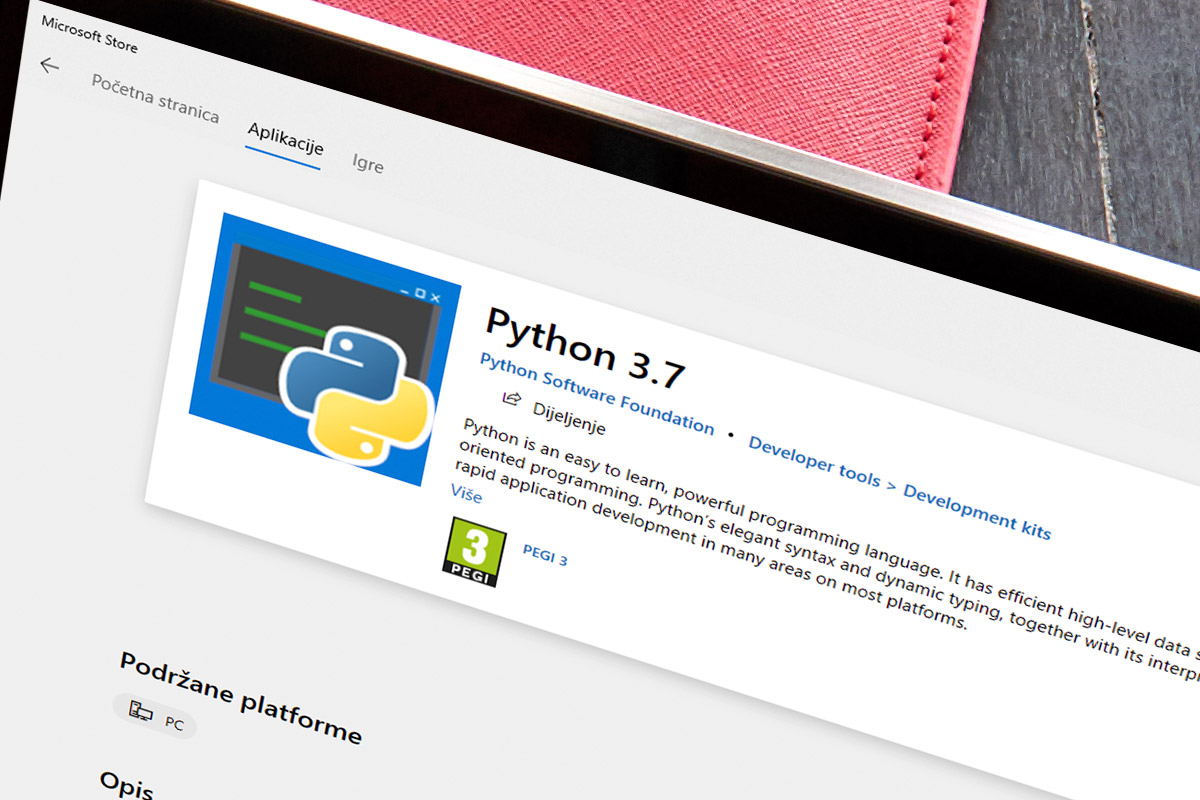 ICT Business | Python je sada dostupan direktno kroz Microsoft Store