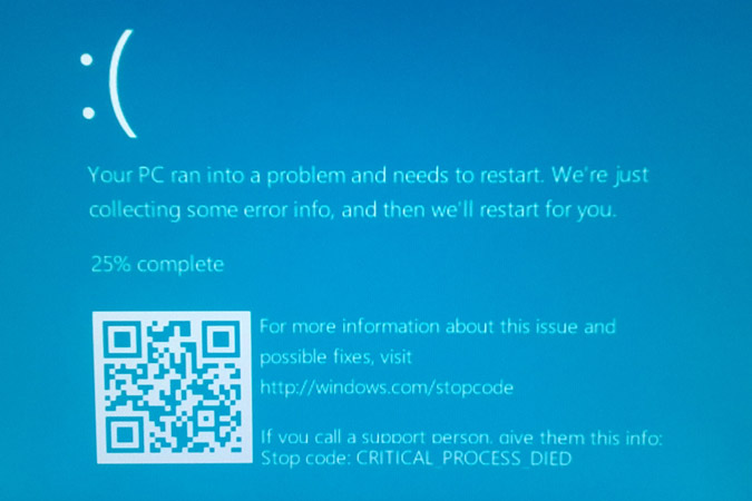 ICT Business | Windows Blue Screen of Death (BSOD) postat će puno ...